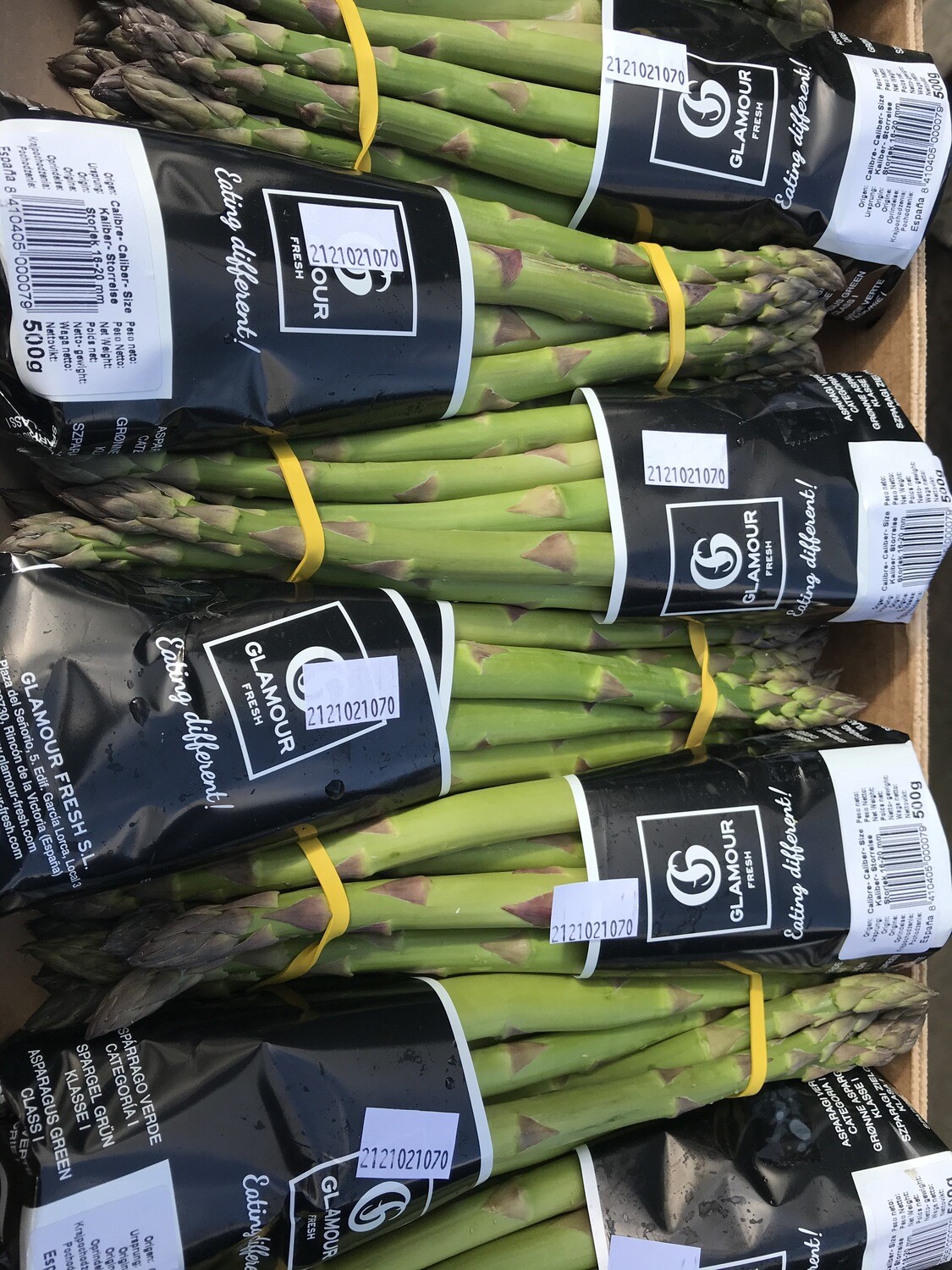 Groene asperges 450g