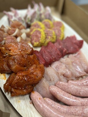 Gourmet vlees (prijs per persoon)