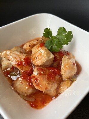 Kip In Chilisaus per 100gr