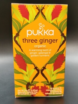 Pukka Three Ginger 20 theezakjes
