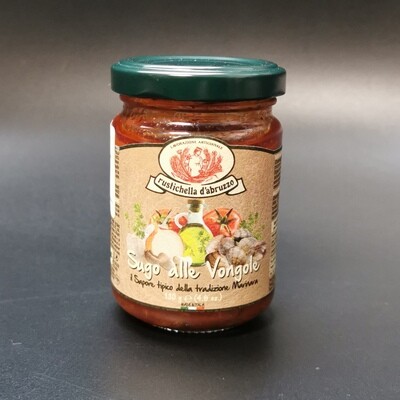 Rustichella d&#39;Abruzzo Sugo alle Vongole 130g