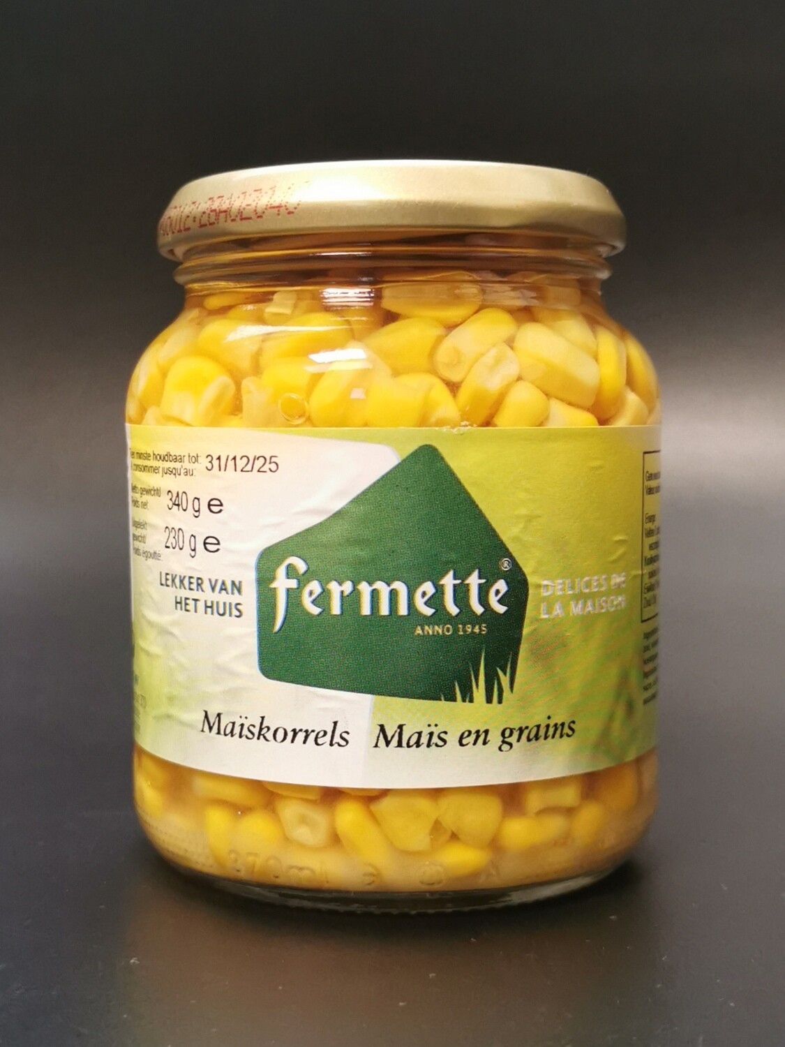 Fermette Maiskorrels 340g
