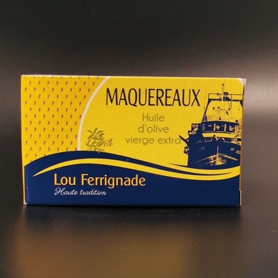 Lou Ferrignade Makreel met Olijfolie 115g