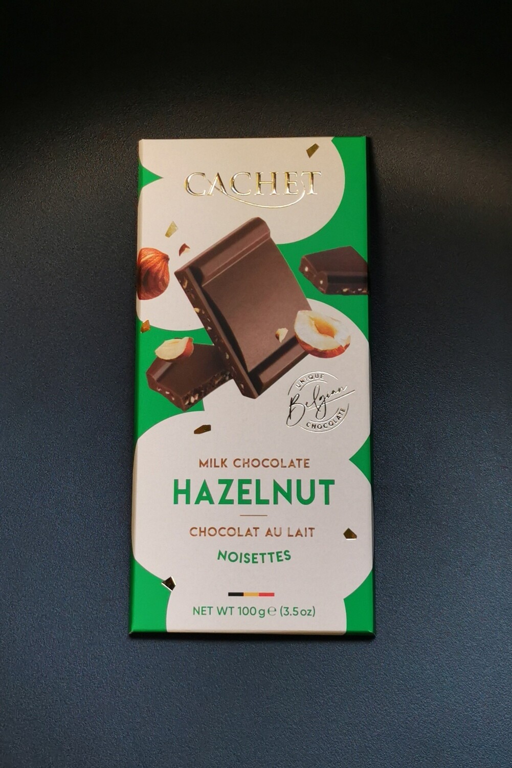 Cachet Chocolade Hazelnoten 100g