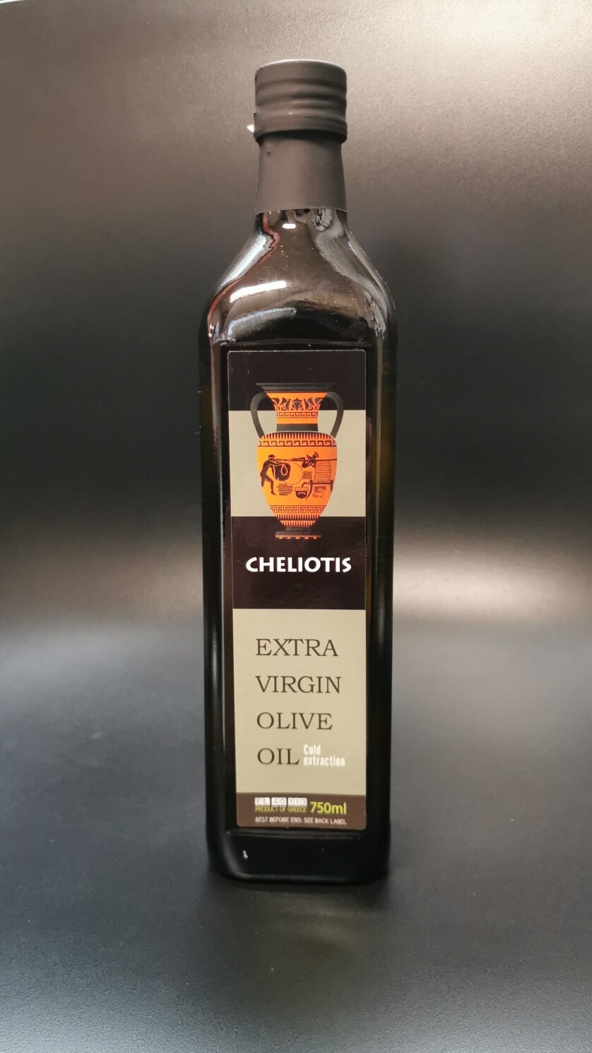 Griekse olijfolie Cheliotis Extra vierge 750 ml