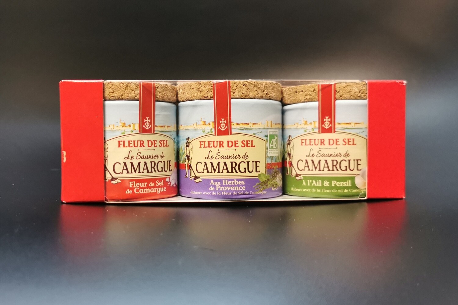 Fleur de Sel Camarge Set van 3 110g