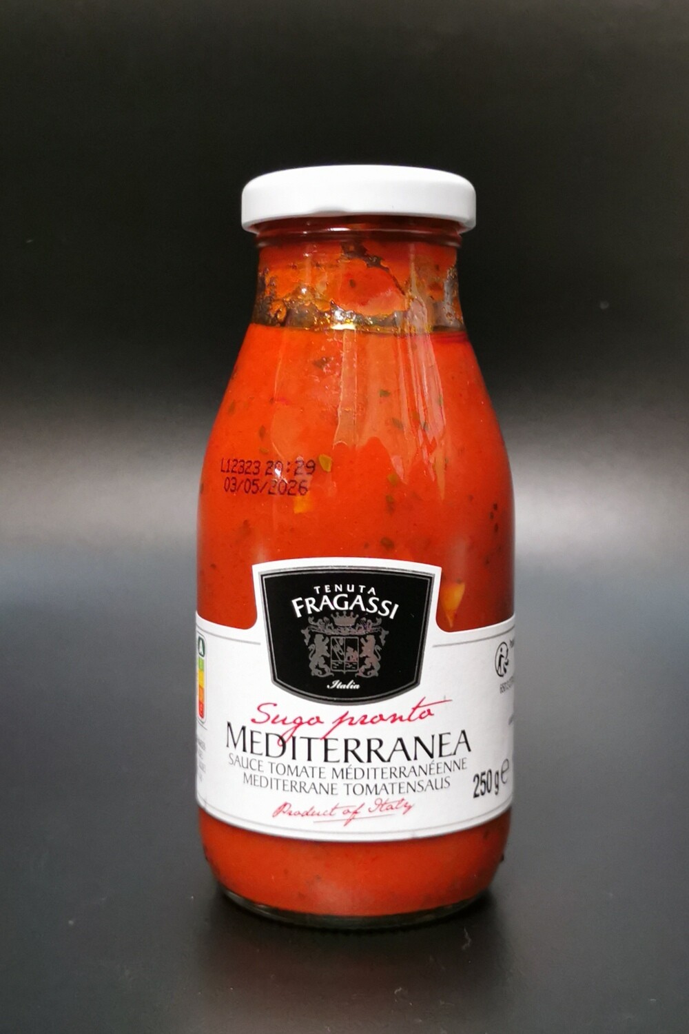 Fragassi Tomatensaus Mediterraan 250g