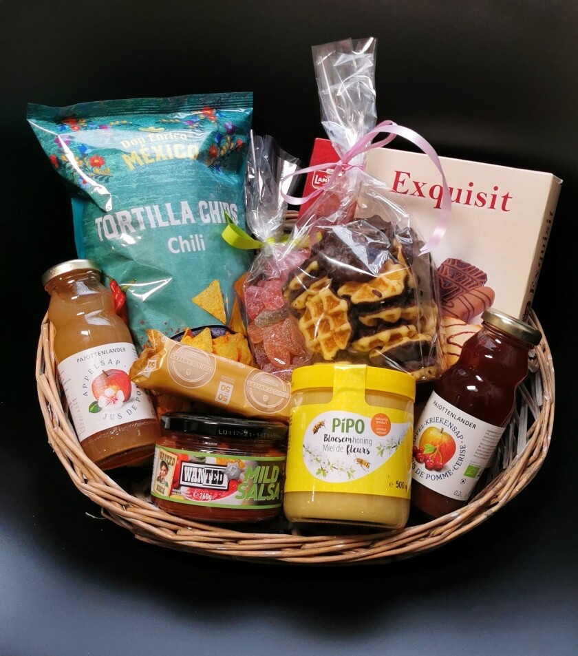 Geschenkmand Zoet €35