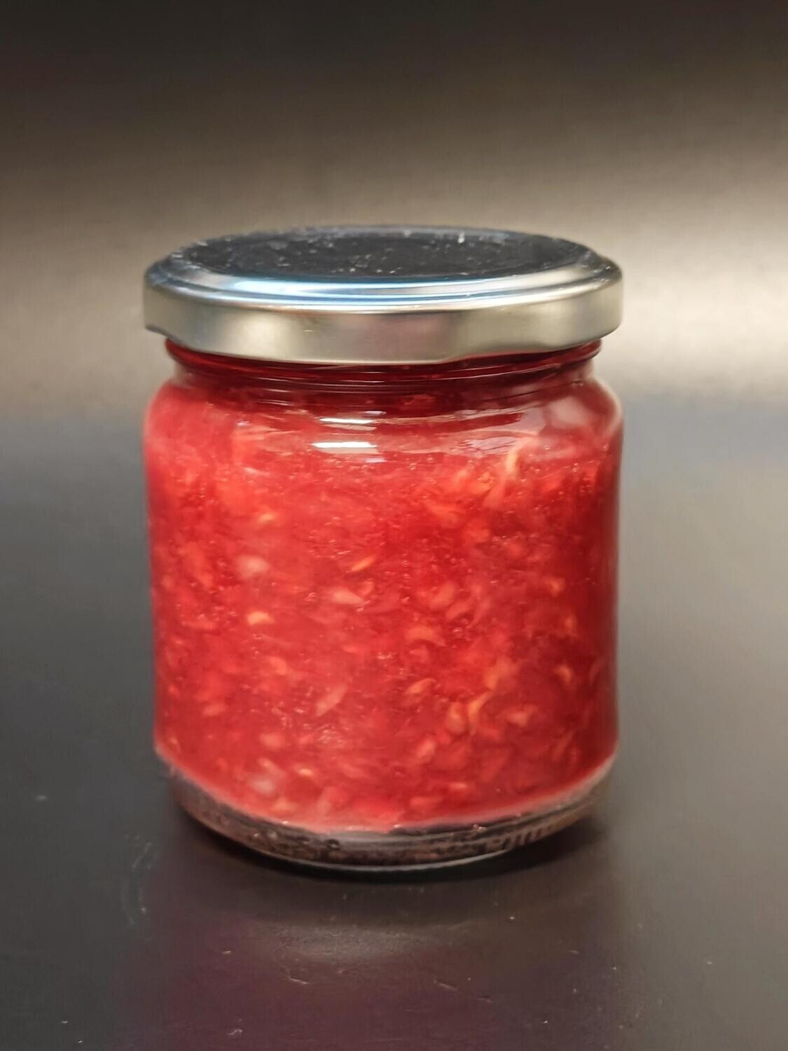 Huisbereide Confituur Peer - Framboos 240g