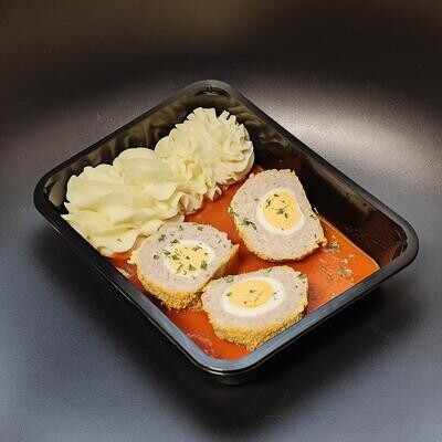 Vogelnestjes met Tomatensaus en Aardappelpuree