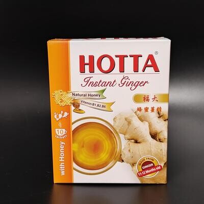 Hotta Gemberdrank met Honing 10 x 14g