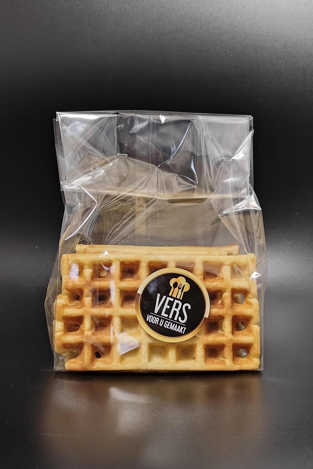 Wafels 4 stuks huisgebakken