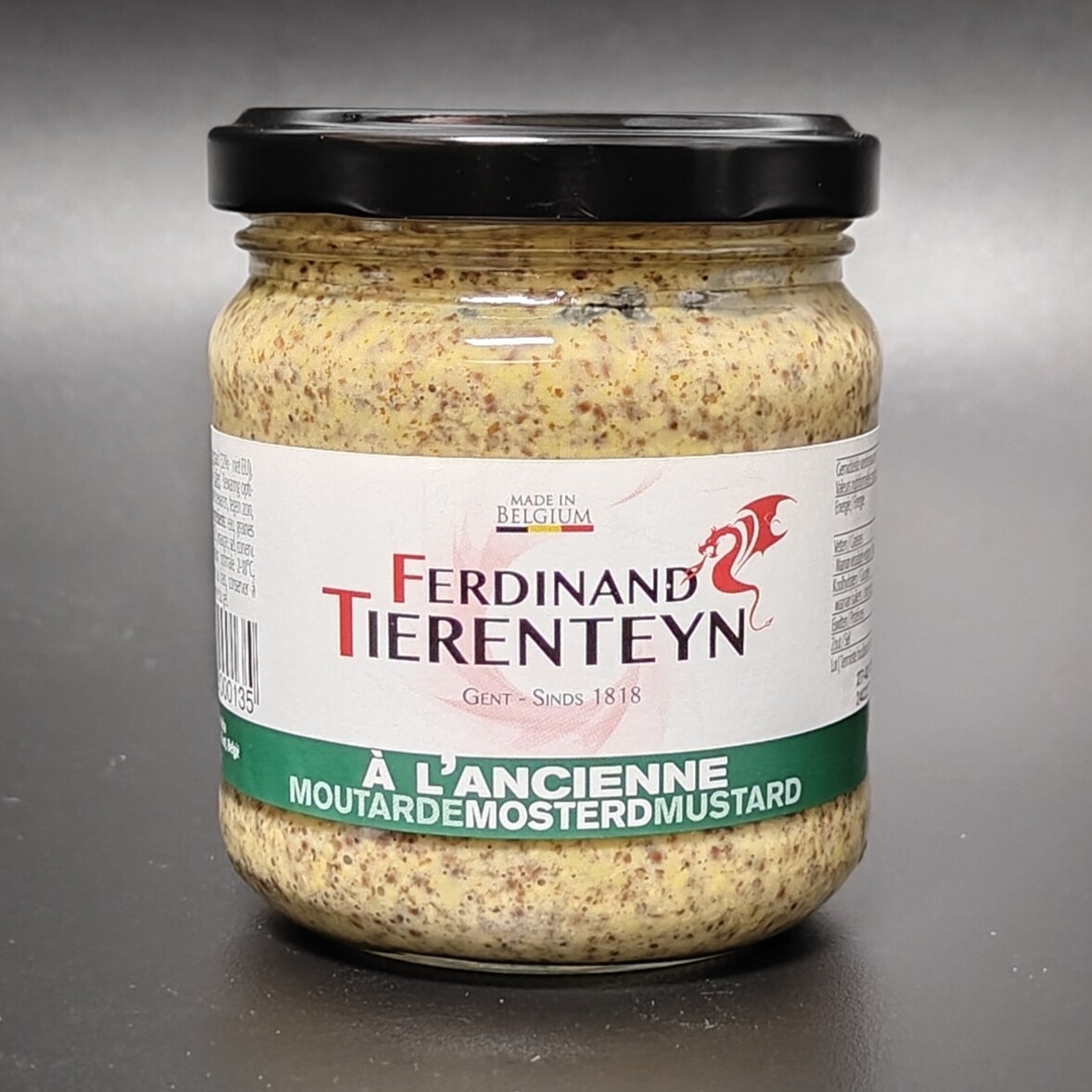 Ferdinand Tierenteyn Mosterd à l&#39;Ancienne 180g
