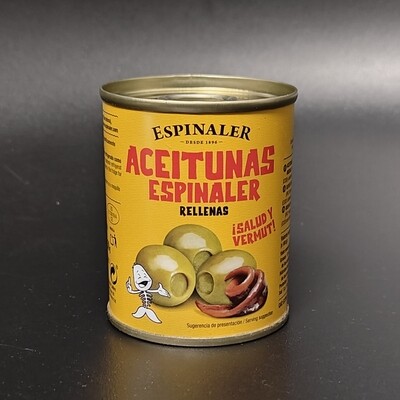 Espinaler Olijven Gevuld met Ansjovis 120g