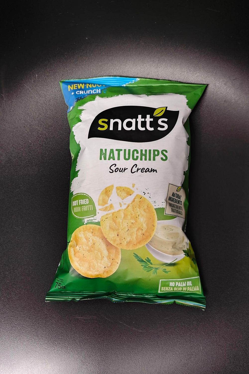 Snatt&#39;s Natuchips Sour Cream 75g