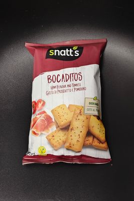 Snatt&#39;s Bocaditos Ham Smaak &amp; Tomaat 120g