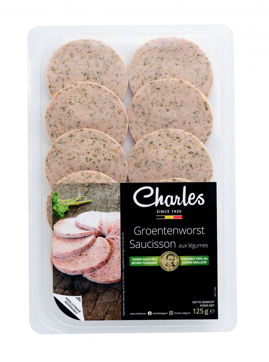 Groenteworst Charles 125g
