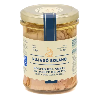 Pujado Solano Tonijn in Olijfolie 210g