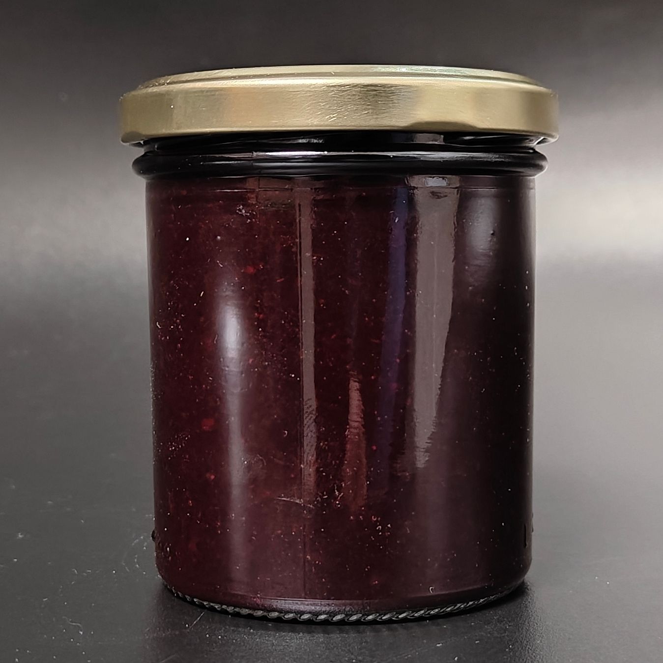 Huisbereide confituur blauwe bessen 240g