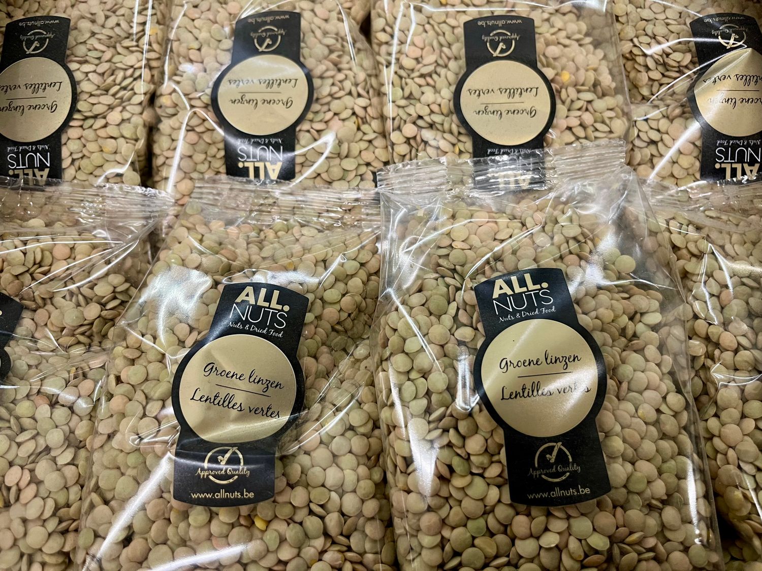 Groene linzen 500g
