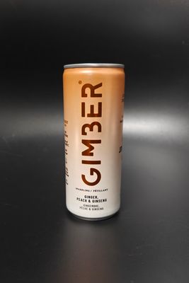 Gimber Energy - Gember, Perzik en Ginseng 250ml