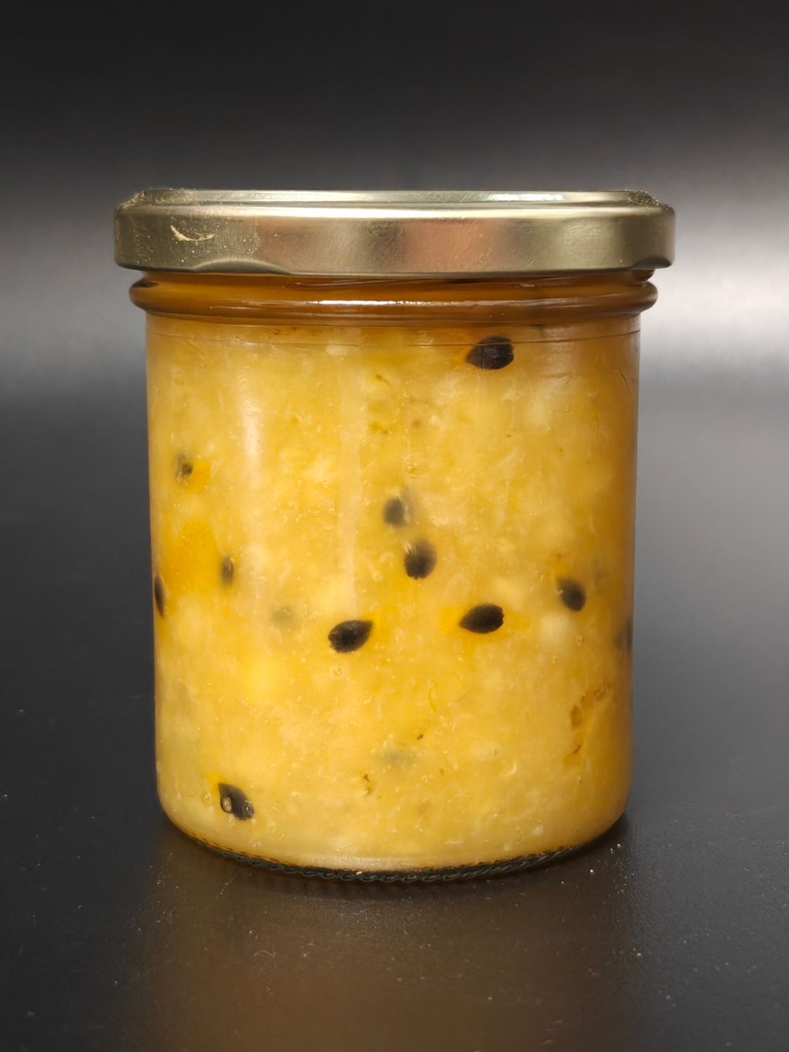 Huisbereide confituur Banaan - Passievrucht 240g