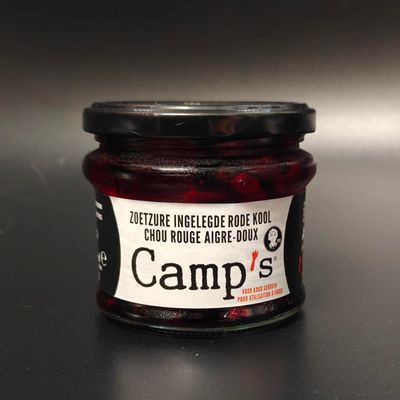Camp&#39;s Zoetzure Ingelegde Rode Kool 140g