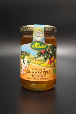 De Traay Sinaasappelhoning Bio 350g
