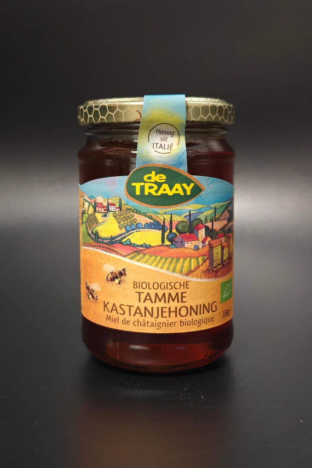 De Traay Tamme Kastanjehoning Bio 350g