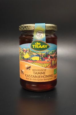 De Traay Tamme Kastanjehoning Bio 350g
