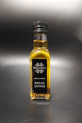 Delicious Bread Dipper Garlic &amp; Basilicum 125ml