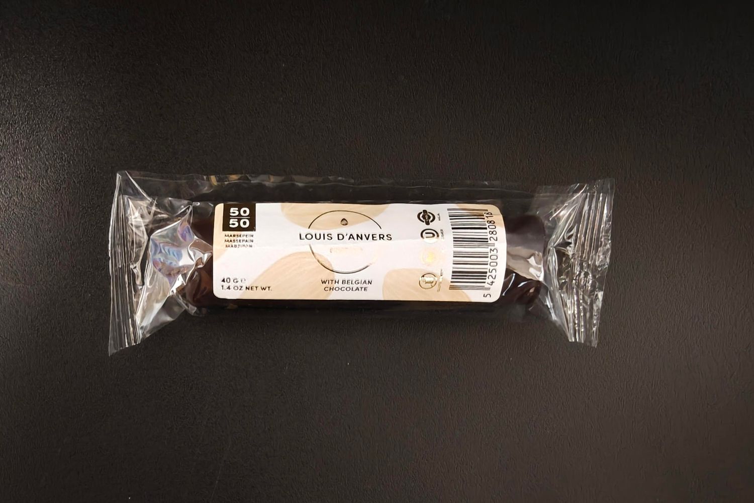 Louis d&#39;Anvers Marsepein met Chocolade 50/50 40g
