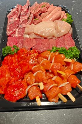 Gourmet vlees (Vanaf 2 personen, prijs per persoon)