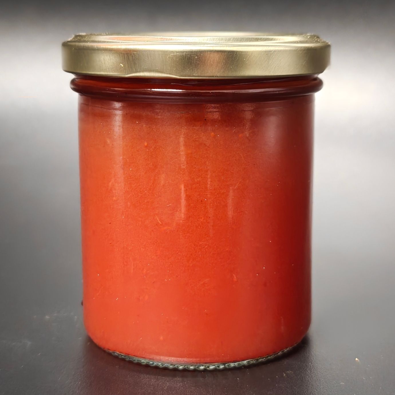 Huisbereide Confituur Aardbeiengelei (zonder stukjes) 240g