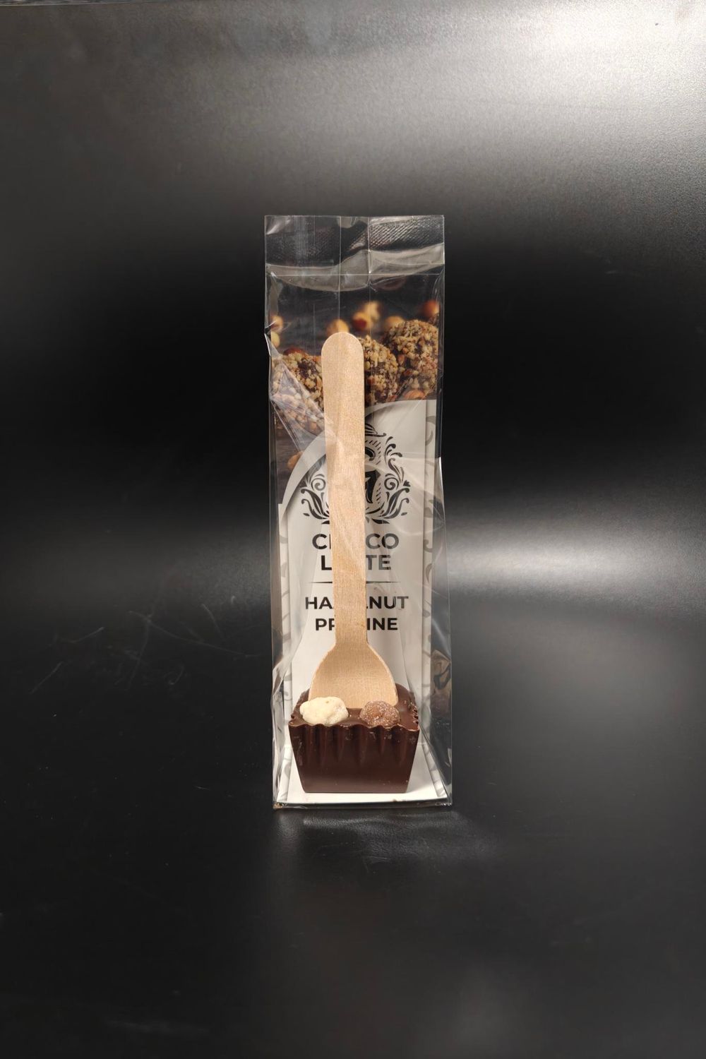 Chocolade Lepel Hazelnootchocolade 50g