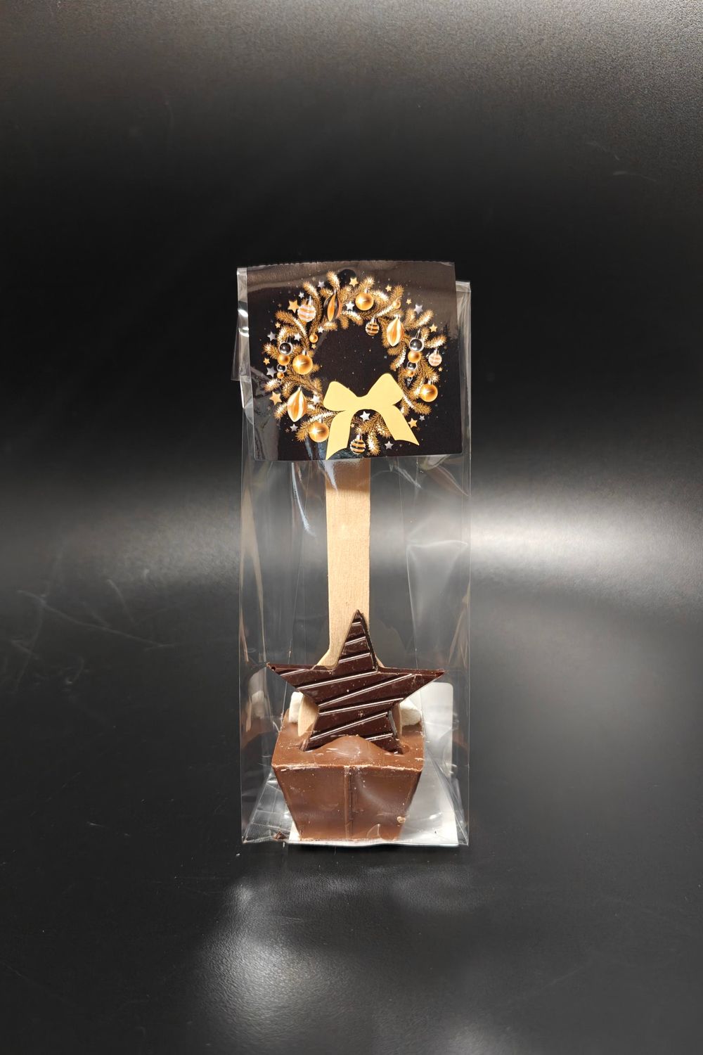 Chocolade Lepel Kerstster 50g
