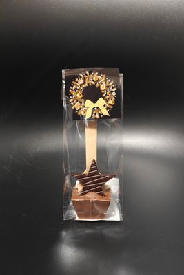 Chocolade Lepel Kerstster 50g