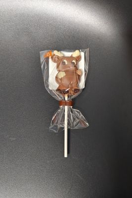 Chocolade Lolly Rendier 25g