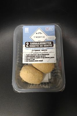 Garnaalkroketten 't Werftje 2x80g