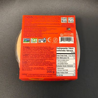 Mezete Hummus Geroosterde Paprika 200g