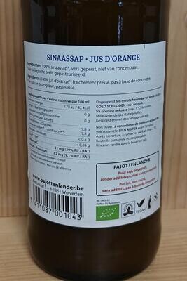 Pajottenlander Sinaasappel Sap 0.75L