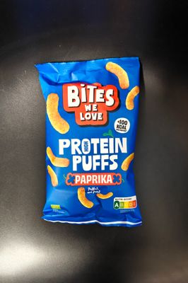 Bites We Love Protein Puffs Paprika 75g