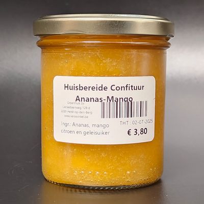 Huisbereide Confituur Ananas - Mango 240g