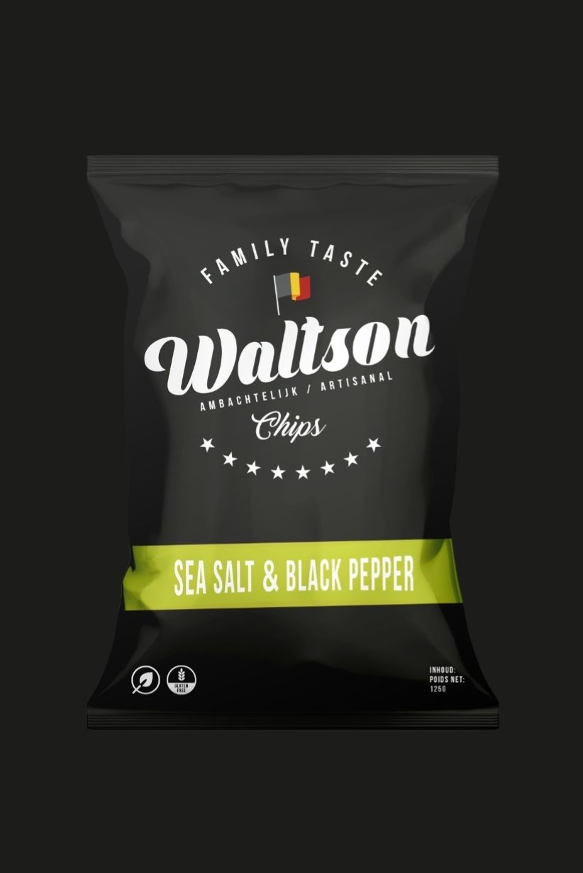 Waltson Chips Peper &amp; Zout 125g