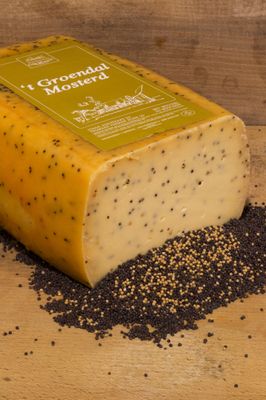 Mosterdkaas in sneetjes +-200g
