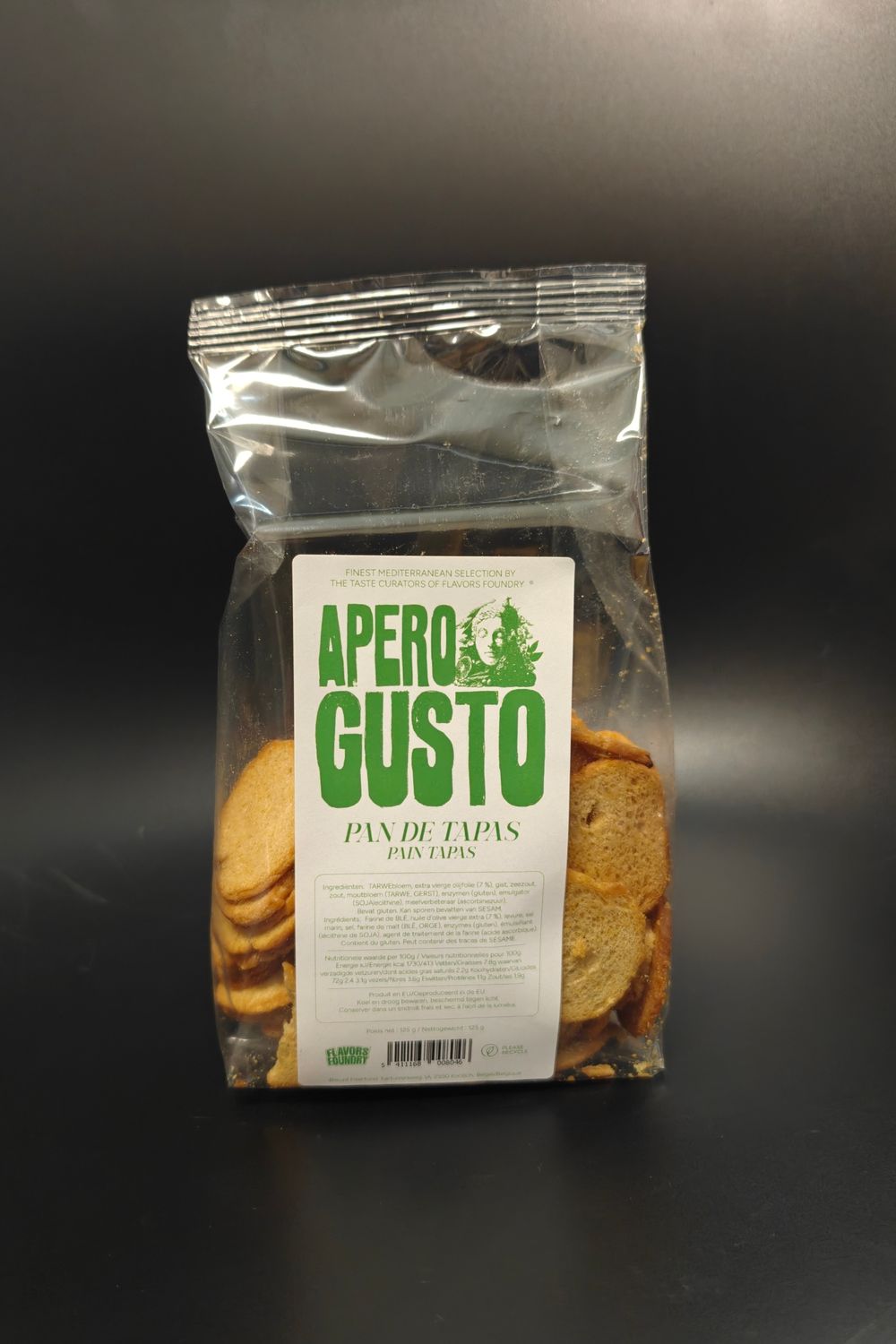 Apero Gusto Pan de Tapas 125g