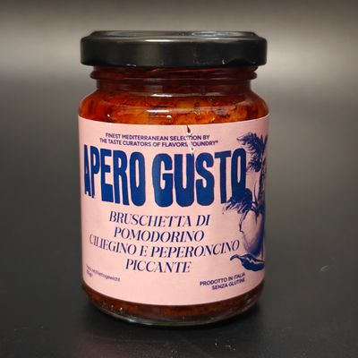 Apero Gusto - Bruschette Pikant met Kerstomaten 100g