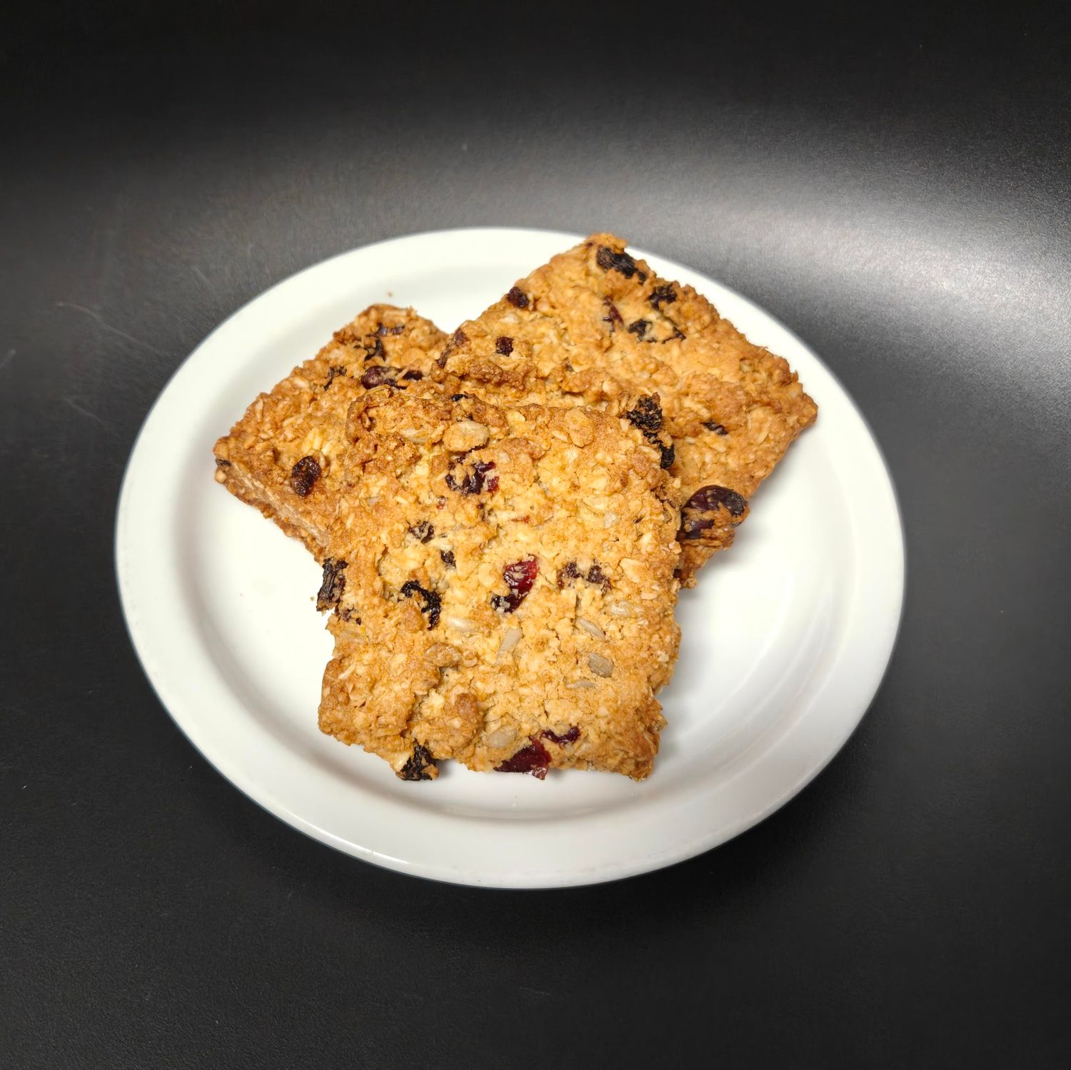 Flapjack met cranberries