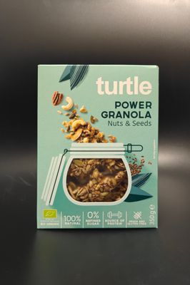 Turtle Power Granola Nuts &amp; Seeds 350g