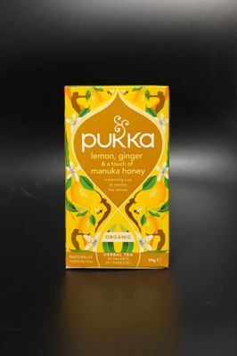 Pukka Lemon, Ginger &amp; Manuka Honing
